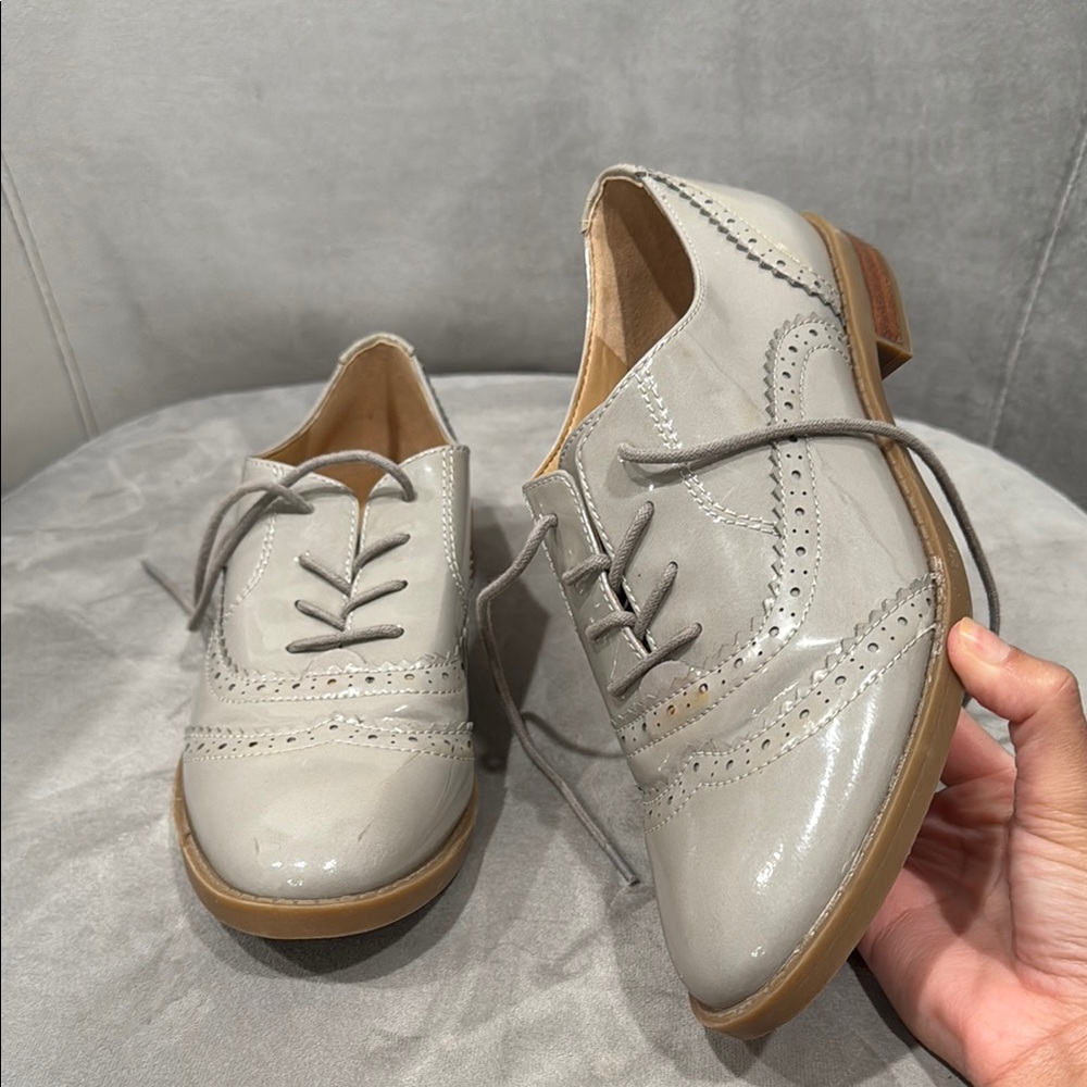 Franco sarto  Gray Oxford loafers